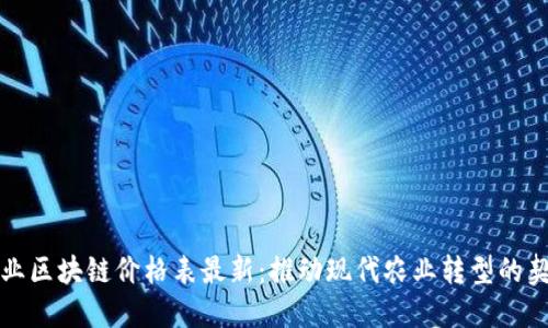 农业区块链价格表最新：推动现代农业转型的契机